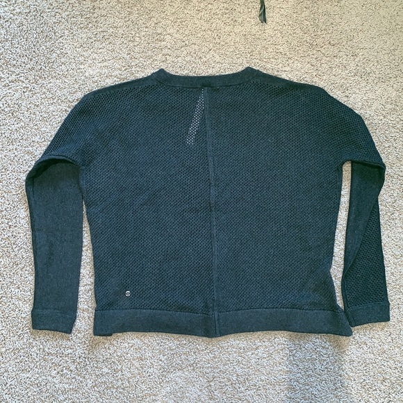 NWOT Lululemon Bhakti Life Sweater Gray size 8 - Picture 7 of 11